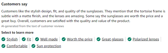 ray ban sun protection glasses customer reviews