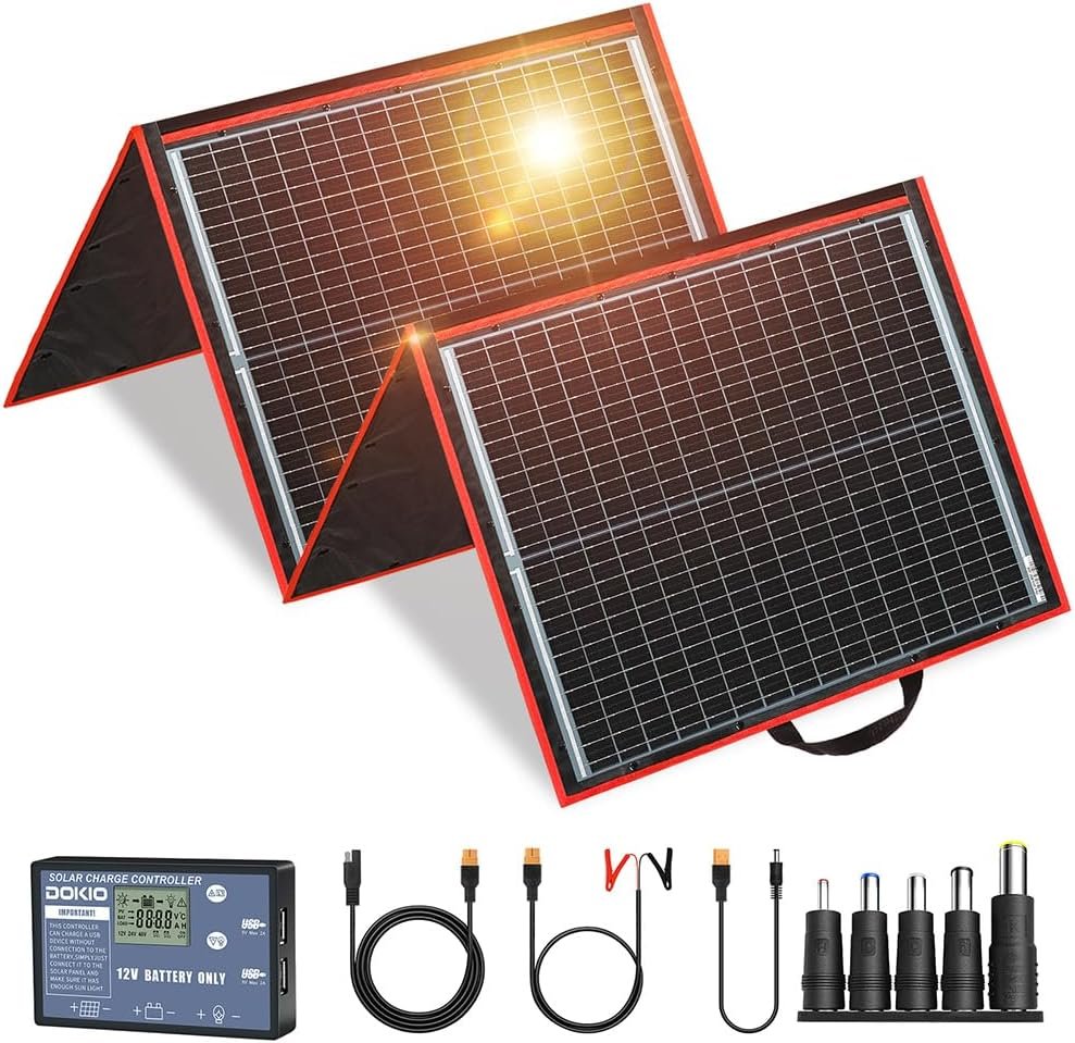 Dokio 160W Portable Solar Panel