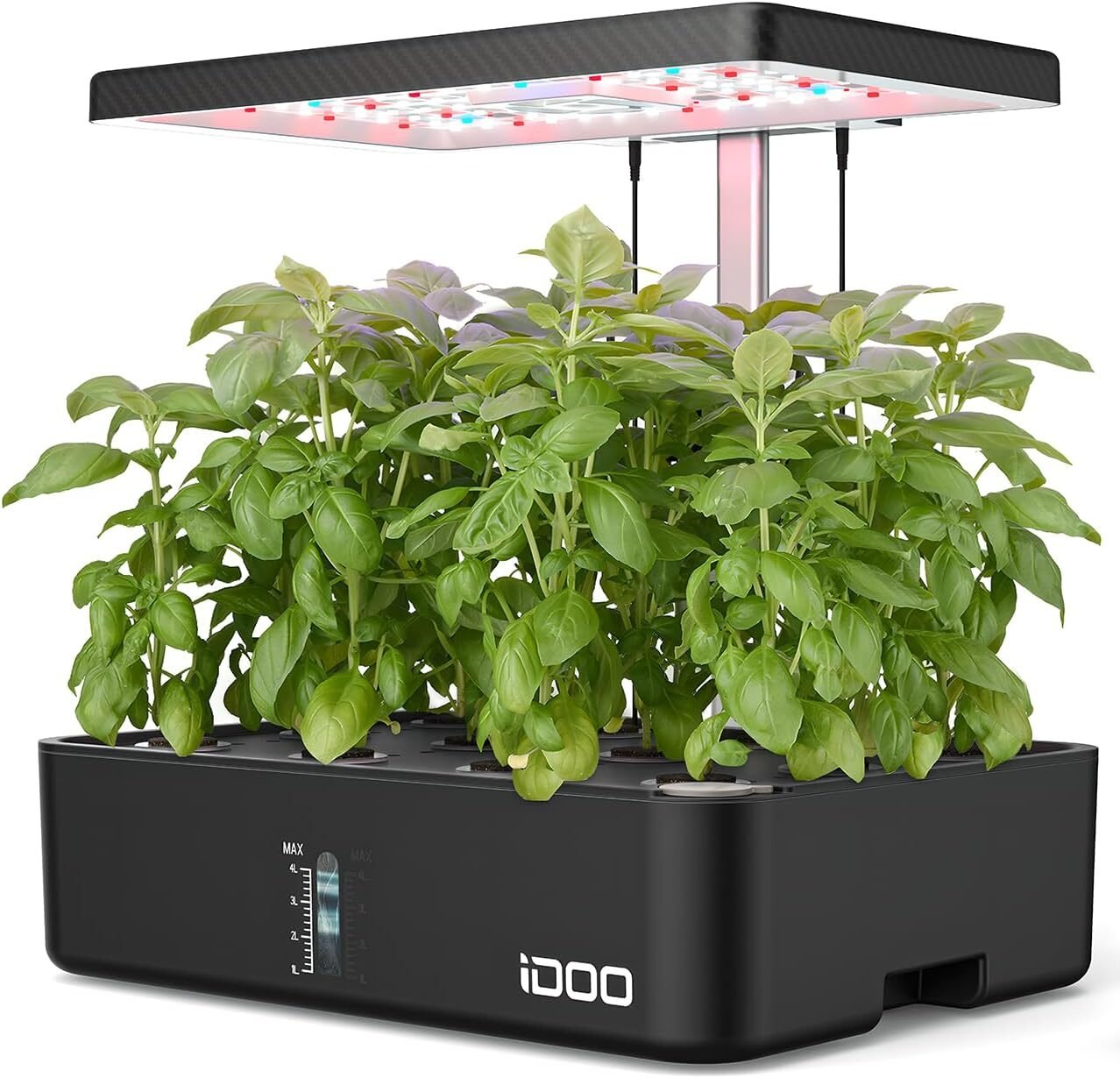 A 12 pots hydroponic growing system herb garden kit