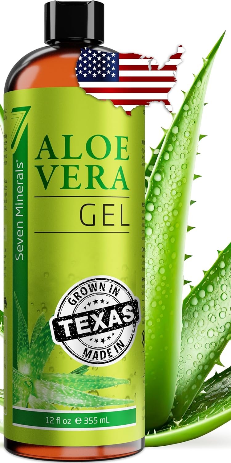 Organic Aloe Vera Gel bottle