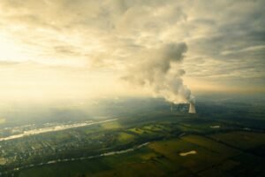 The factory landscape in Werne